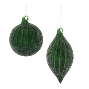 Beaded Glass Ornament (Set of 6) - 1 of 4