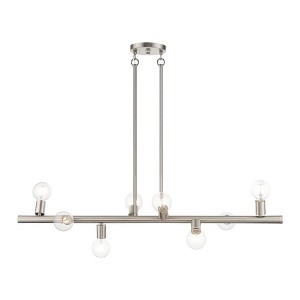 Livex Lighting Bannister 8 - Light Chandelier in  Brushed Nickel - 1 of 1