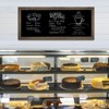 Excello Global Products Extra Large Gigantic Chalkboard Sign: 58"x25" Hangs in Both Directions/Reversible with Dry Erase Board on Back - 4 of 4