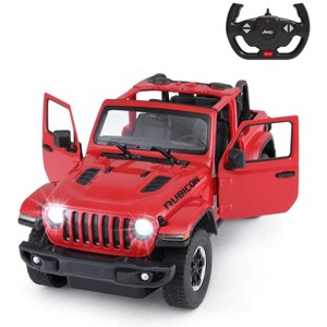 JuzToys Remote Control Car, 1:14 RC Car Jeep Wrangler JL RC Car Off-Road Car 2.4G Red - 1 of 1
