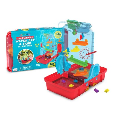 Chuckle & Roar Tabletop 3-in-1 Water Sand Art Easel