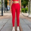 Anna-Kaci Active Women's High Waist Seamless Full-Length Leggings with Stretch Compression Fit - 2 of 4