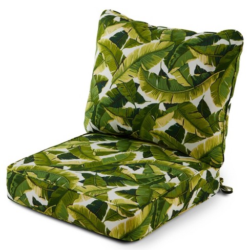 Greendale Home Fashions Outdoor Deep Seat Sunbrella Fabric Cushion Set, Aruba