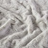 Grungis 1 PCS 66x90" Faux Fur Throw Blankets,Soft Blankets for Bedroom - 3 of 4