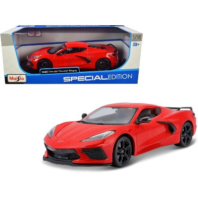 2020 Chevrolet Corvette Stingray C8 Red 1/18 Diecast Model Car by Maisto