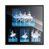 PosterPalooza | Black Finish Collage Frame - Black Mat, 20 Frame Sizes to Choose From, UV Acrylic - 4 of 4