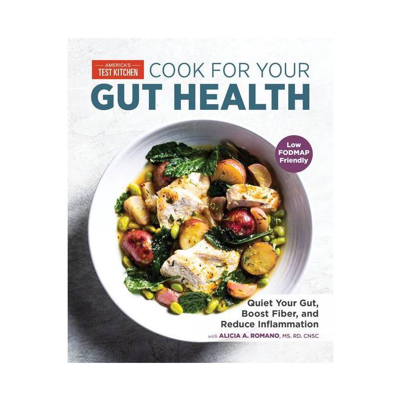 Cook for Your Gut Health - by  America's Test Kitchen (Paperback), 1 of 2