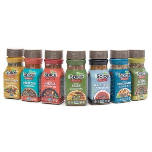 iSpice | 7 Pack of Ethnic Seasoning | Middle Earth Fire | Mixed Spice & Seasoning Gift Set | Halal | Kosher - 1 of 4