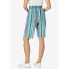 Woman Within Plus Size Elastic-Waist Knit Short - 3 of 4