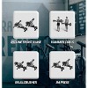 Swtroom Multi Grip Barbell – Swiss Bar with 3 Positions for Angled Neutral Grip Pressing Lifting Curls 7 Feet Long - 4 of 4