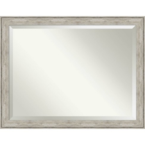 amanti bathroom crackled vanity metallic framed mirror target