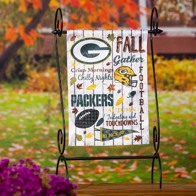 Evergreen Green Bay Packers Garden Flag 12 x 18 Inches Indoor Outdoor Decor