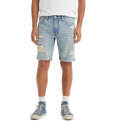 Levi's Men's 412 Slim Fit Shorts - Gummy Bears Medium Wash