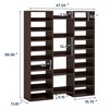 Resenkos Freestanding Shoe Storage Organizer Unit, Wooden Storage Shelf Shoe Rack with 23 Shelves, - 2 of 4