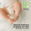 KeaBabies 2pk Soothe Waterproof Fitted Crib Sheets for Girl, Boy, 100% Organic Soft Cotton Crib Mattress Protector Sheet - 4 of 4