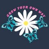 Juniors Womens Lost Gods Grow Your Own Way Racerback Tank Top - 2 of 4