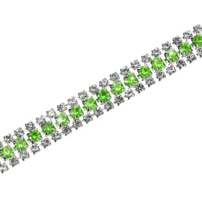 Unique Bargains Durable Rhinestone Chain Multipurpose Use Beaded Trim 1 Pc