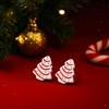 Multi-Holiday Earrings Set for Halloween, Christmas and 4th of July Celebrations. - 4 of 4