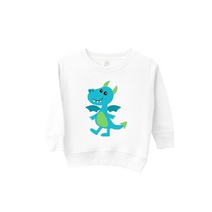The Juniper Shop Blue Dragon Toddler Graphic Sweatshirt - 1 of 2