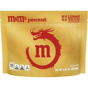 M&M's Lunar New Year Peanut Chocolate Candies Share Size - 9.05oz (packaging may vary)