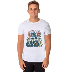 All-Stars of America T-Shirt Men's Baseball Inspired USA Tee - 1 of 4