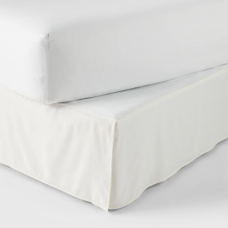 8pc Tufted Broken Stripe Comforter Bedding Set White - Threshold™, 5 of 10