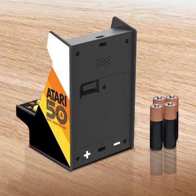 Atari 50th Anniversary Handheld Black Mini Arcade Machine