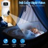 iMountek"1080P WiFi Dual Lens Security Camera with AI Human Detection, Night Vision & Two-Way Audio"White - 3 of 4