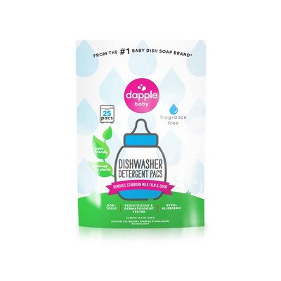 Dapple Dishwasher Detergent - Fragrance Free - 25ct