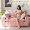 MAXYOYO Bean Bag Chair for Living Room, Upholstered Loveseat Sofa Couch with Deep Seating, No Assembly - 3 of 4