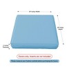 Covers&All Square Cushion Slipcover for Patio Couch Sofa Seats Cover only, Pack of 2 - 4 of 4