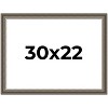 PosterPalooza | Weathered Black Picture Frame - UV Acrylic, Backing Board, Hanging Hardware Included - 2 of 4