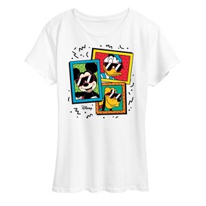 Women's - Disney - Mickey Friends Sunglasses Short Sleeve Graphic T-Shirt - 1 of 4
