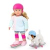 Our Generation Pro Skater Pup Posable 6" Pet Accessory Set - image 3 of 4