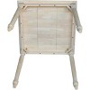 International Concepts Solid Wood Top Table - Turned Legs - 4 of 4