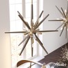 Hunter Fans 24" Jupiter Star Pendant Light Alturas Gold Metal Ceiling Fixture - 3 of 4