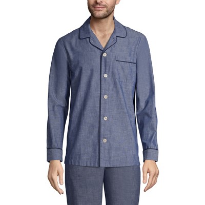 Lands' End Men's Essential Pajama Shirt