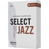 D'Addario Woodwinds Select Jazz, Soprano Saxophone - Unfiled,Box of 10 3S - 3 of 4