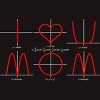 Men's Design By Humans I Love You Mom Math Equations By WatercolorFun T-Shirt - 2 of 2
