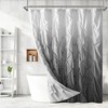 Loralie Ombre Pintuck Fabric Shower Curtain 72"x72" by Sweet Home Collection® - 4 of 4
