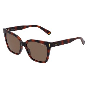 Polaroid PLD 6192/S 086_SP Womens Cat-Eye Polarized Sunglasses Havana 54mm - 1 of 3