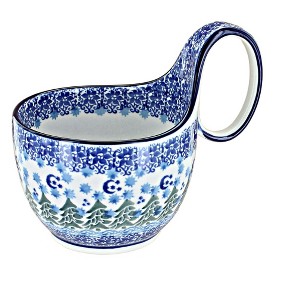 Blue Rose Polish Pottery 845 Ceramika Artystyczna Soup Mug - 1 of 1