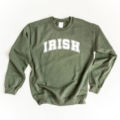 Simply Sage Market Women's Graphic Sweatshirt Irish Varsity St. Patrick's Day