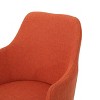 Lyngins Dining Chairs Set of 4,Upholstered Armchairs with Wood Legs for Living Room,Kitchen,Bedroom - 4 of 4
