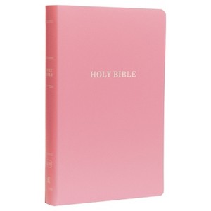 KJV, Gift and Award Bible, Imitation Leather, Pink, Red Letter Edition - by  Thomas Nelson (Paperback) - 1 of 1
