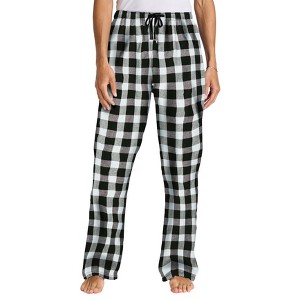 Mafoose Women’s Juniors Flannel Plaid Sleepwear Pajamas - 1 of 4