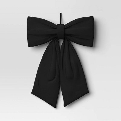 14" Large Bow Halloween Decorative Prop Black - Hyde and EEK! Boutique™