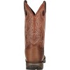 Men's Rebel by Durango Brown Saddle Western Boot - 4 of 4