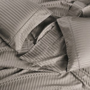 Twin XL Good Weight 100% Cotton Sateen Sheet Set - Deep Pockets (16 inches) - 1 of 4
