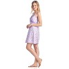 Casual Nights Women's Sleepwear Slip Nightgown Chemise Nighty - 3 of 4